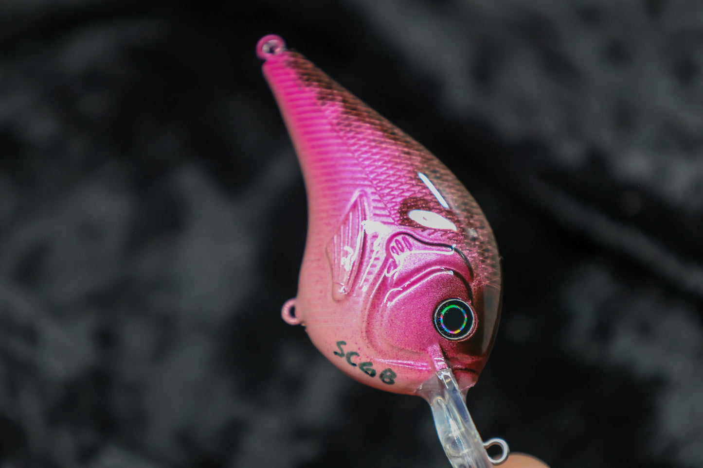 BBQ BUBBLE GUM CRANKBAIT - BOD x STROUD CUSTOM GLIDES & BAITS