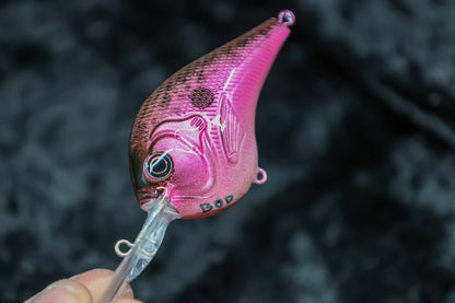 BBQ BUBBLE GUM CRANKBAIT - BOD x STROUD CUSTOM GLIDES & BAITS